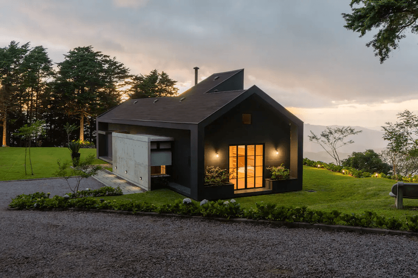 dog in gray background logo